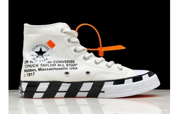 Black O-W 163892C White Converse 2.0 X 1223
